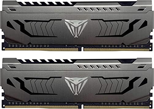 16GB (Kit of 2x8GB) DDR4-4000  VIPER (by Patriot) STEEL Performance, Dual-Channel Kit, PC32000, CL19, 1.35V, Custom Design Aluminum HeatShiled, Intel XMP 2.0 Support, Gunmetal Grey photo 1