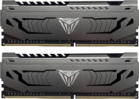 16GB (Kit of 2x8GB) DDR4-4000  VIPER (by Patriot) STEEL Performance, Dual-Channel Kit, PC32000, CL19, 1.35V, Custom Design Aluminum HeatShiled, Intel XMP 2.0 Support, Gunmetal Grey thumbnav 1