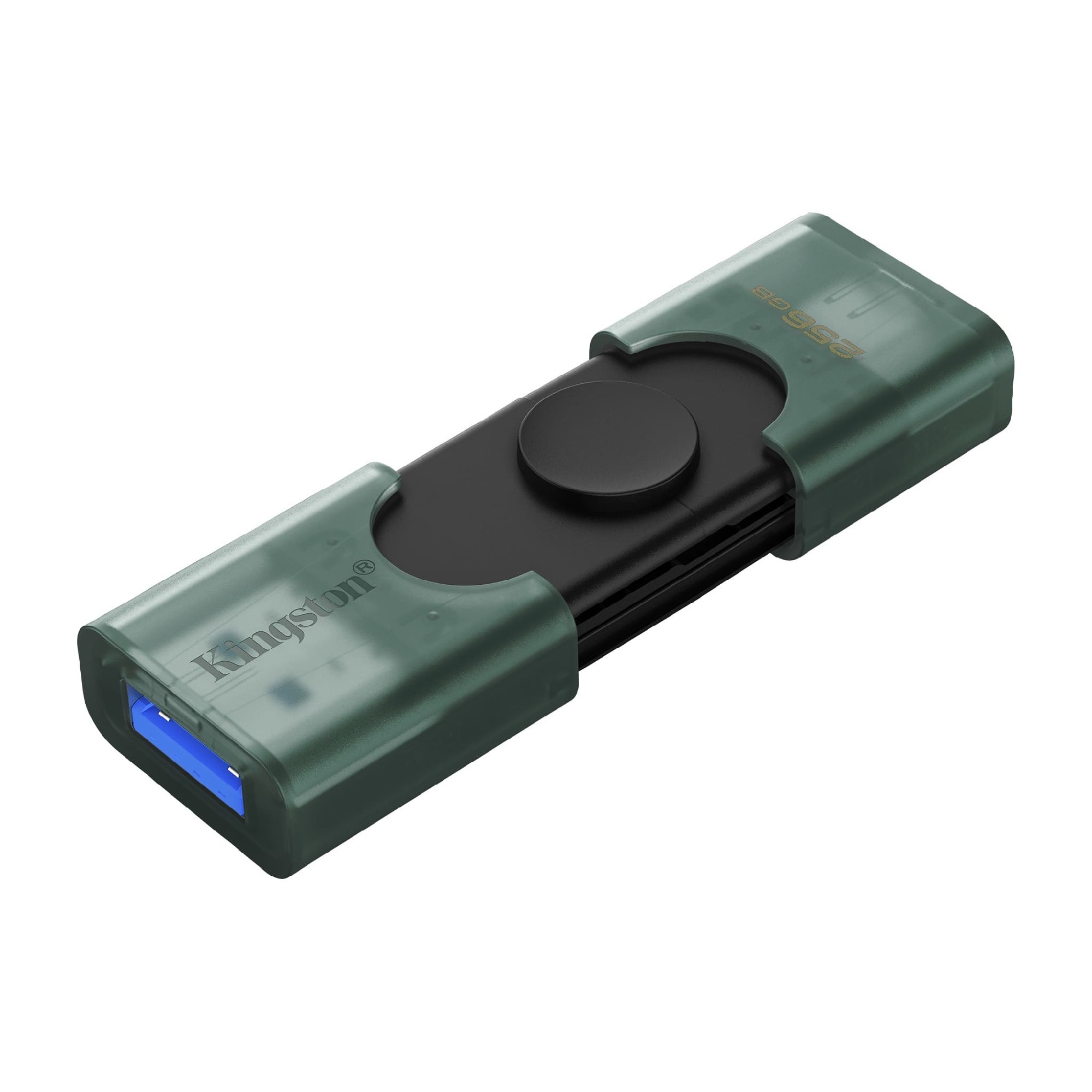Флеш-накопитель USB-C/A Kingston DataTraveler Duo / 256ГБ / 150 MByte/s photo 2