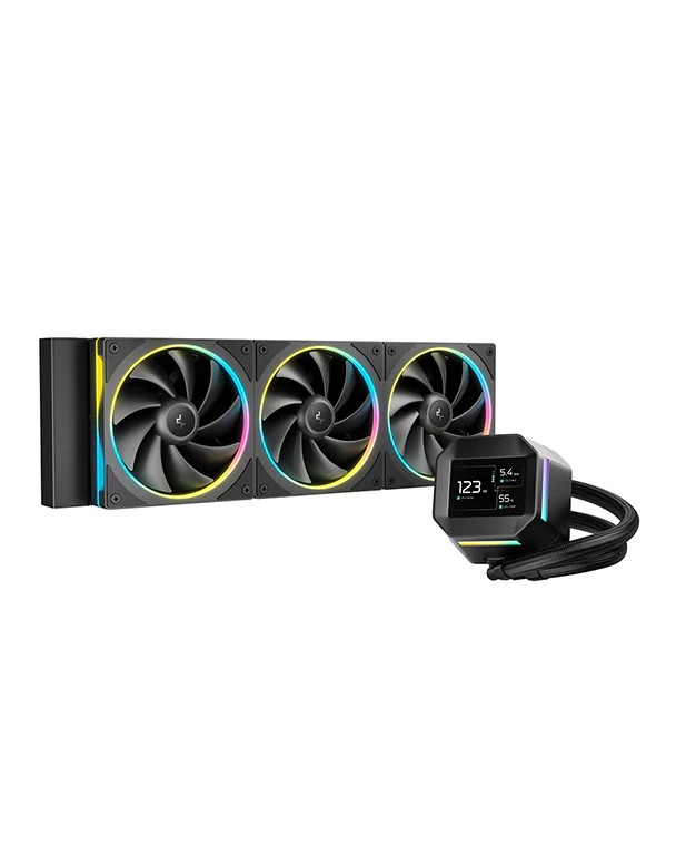 Sistem de racire lichid DEEPCOOL LM360/ Universal/ 300W/ <36.07 dBA/ 66.23 CFM photo 1 Sistem de racire lichid DEEPCOOL LM360/ Universal/ 300W/ <36.07 dBA/ 66.23 CFM photo 1