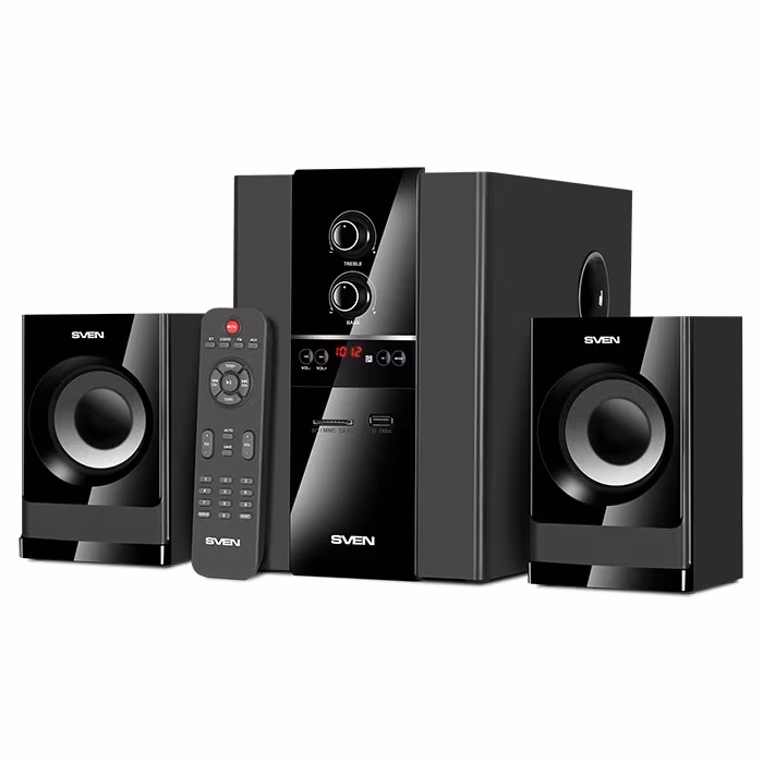 Колонки 2.1 SVEN MS-1821 / 44W RMS / Bluetooth / Black 