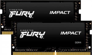 Оперативная память Kingston FURY® Impact DDR4-2666 SODIMM 32ГБ (Kit of 2*16GB) thumbnav 1