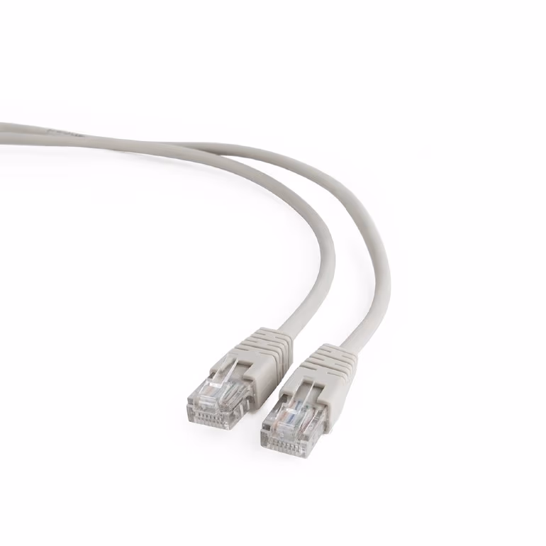Patch cord UTP Cat.5e, 0.25m, Gri