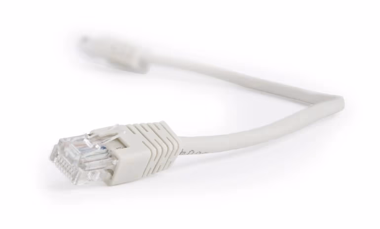 Patch cord UTP Cat.5e, 0.25m, Gri