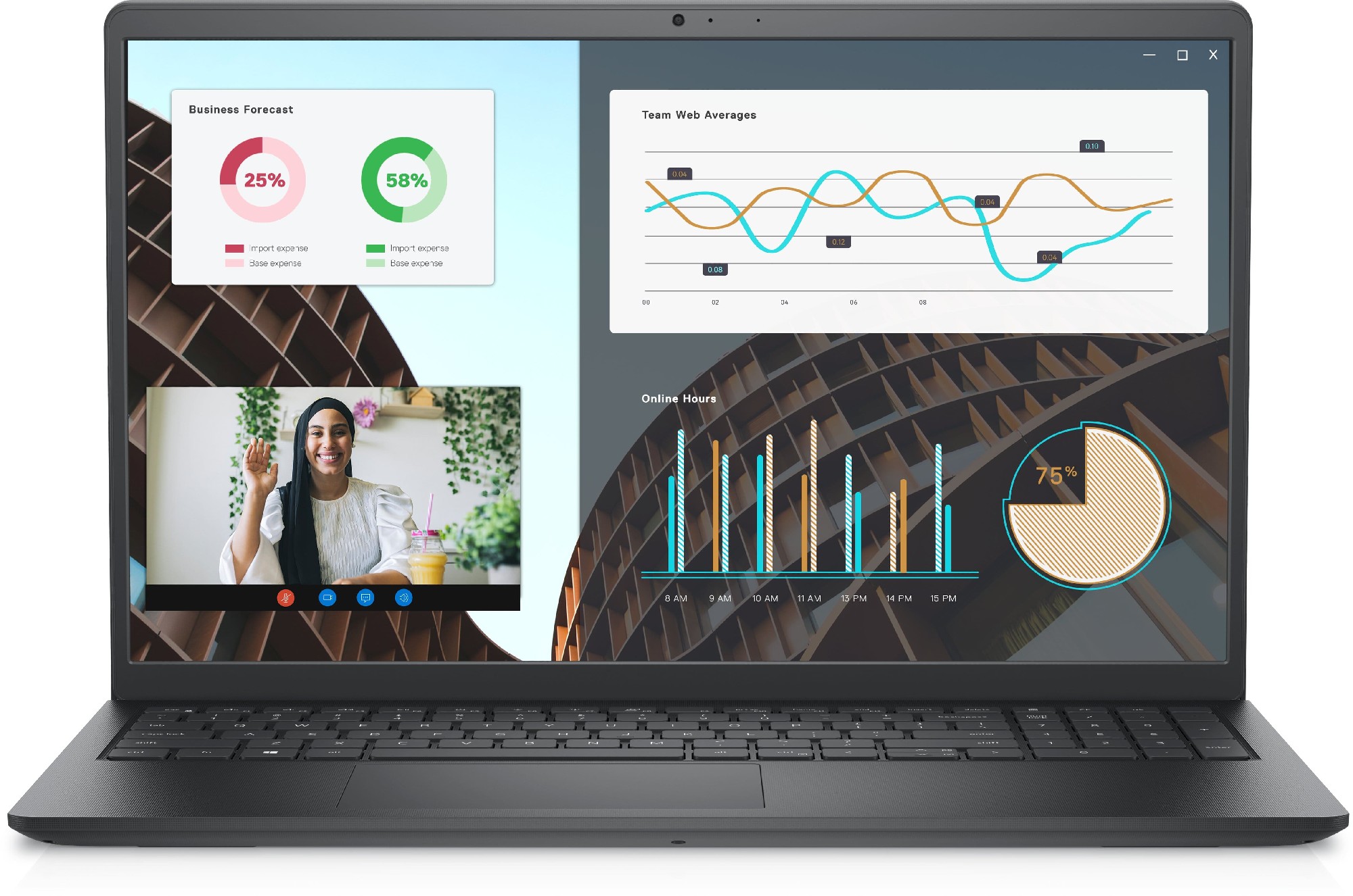 Ноутбук 15.6” Dell Vostro 15 3000 (3530)/ Intel Core i3-1305U/ 8GB/ 512GB SSD/ Carbon Black photo 1
