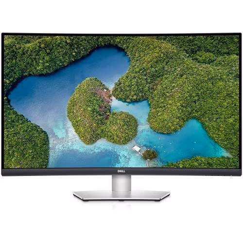31.5” Monitor DELL S3221QSA / Curved  / 4ms / 4K / Black/Silver