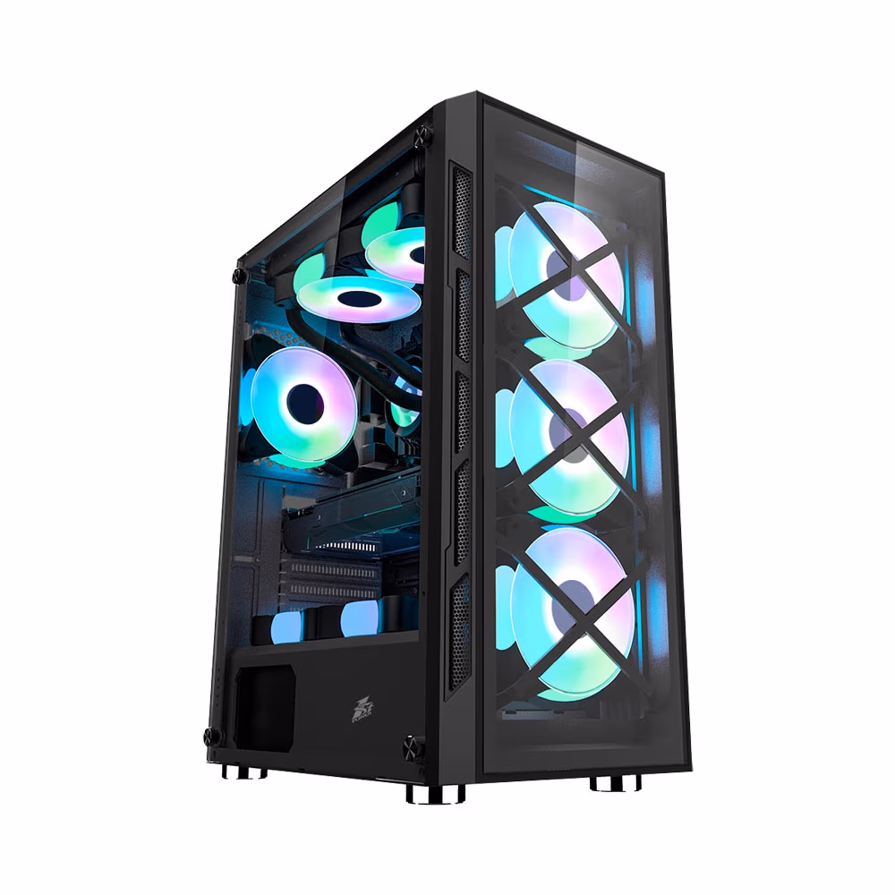 Компьютер ATOL PC1058MP - Gaming A-RGB#3.4 v1/ AMD Ryzen 5 3600/ 16GB/ 512GB SSD + 1TB / RX580 / Black 