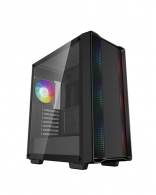 Корпус DEEPCOOL CC560 ARGB V2/ w/oPSU / Side-Window / 4x120mm / ATX / Black thumbnav 1