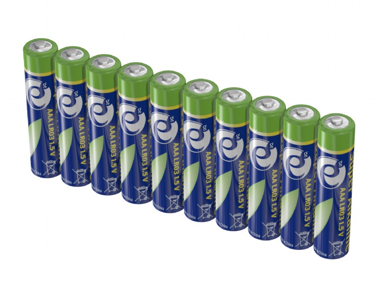 Супер щелочные батарейки ААА Gembird EG-BA-AAASA-01/ 10-pack photo 2