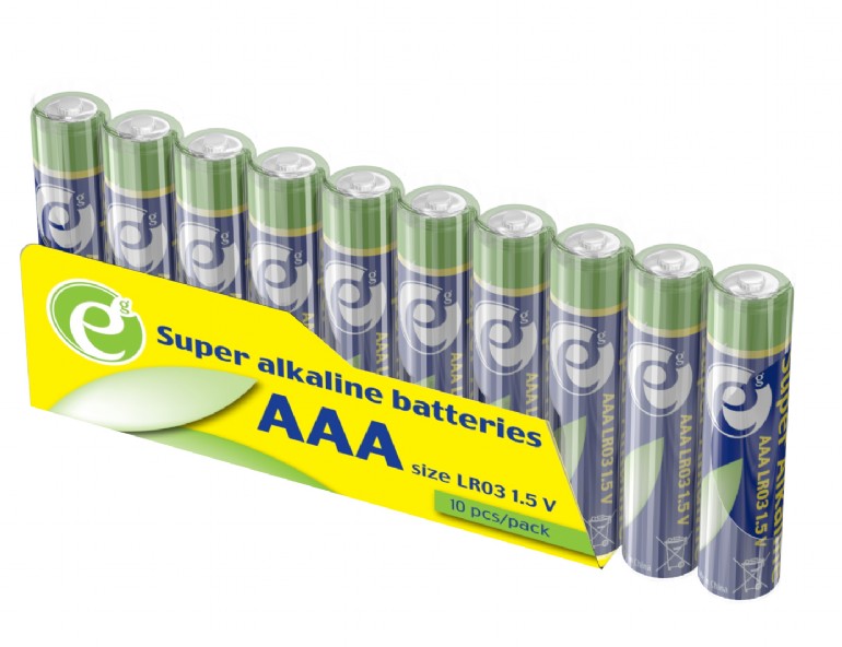 Супер щелочные батарейки ААА Gembird EG-BA-AAASA-01/ 10-pack photo 4