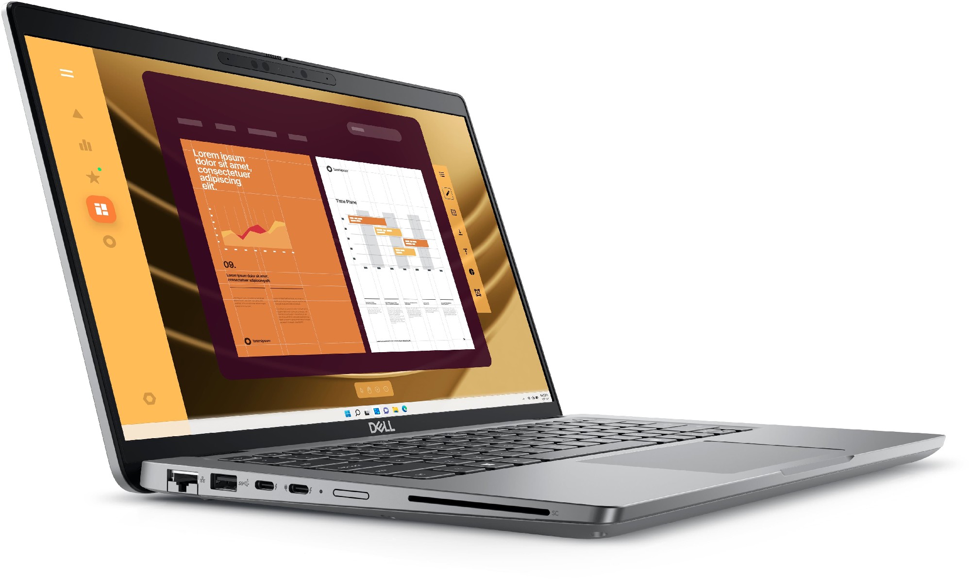 Laptop 14.0'' DELL Latitude 5450/ Intel Core Ultra 5 135U/ 16GB DDR5/ 512GB SSD/ Gray photo 2