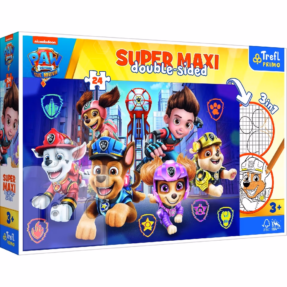 Trefl 41002 Puzzle 24 Super Maxi Paw Patrol 