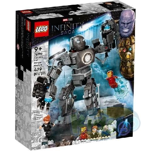 Lego Avengers 76190 Iron Man: Iron Monger Mayhem