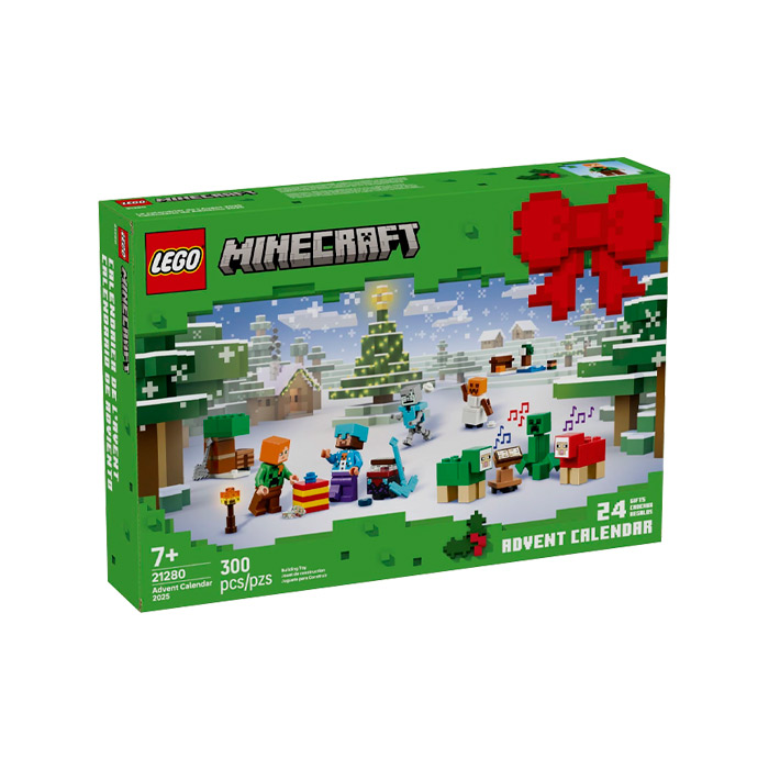 Lego Адвент-календарь Minecraft на 2025 год 21280 photo 1 Lego Адвент-календарь Minecraft на 2025 год 21280 photo 1
