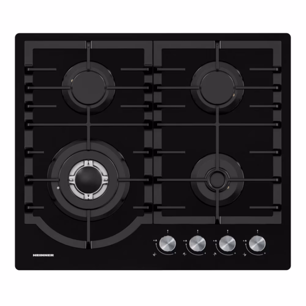 Plita cu gaz incorporabila Heinner HBH-M447IWFGBK 