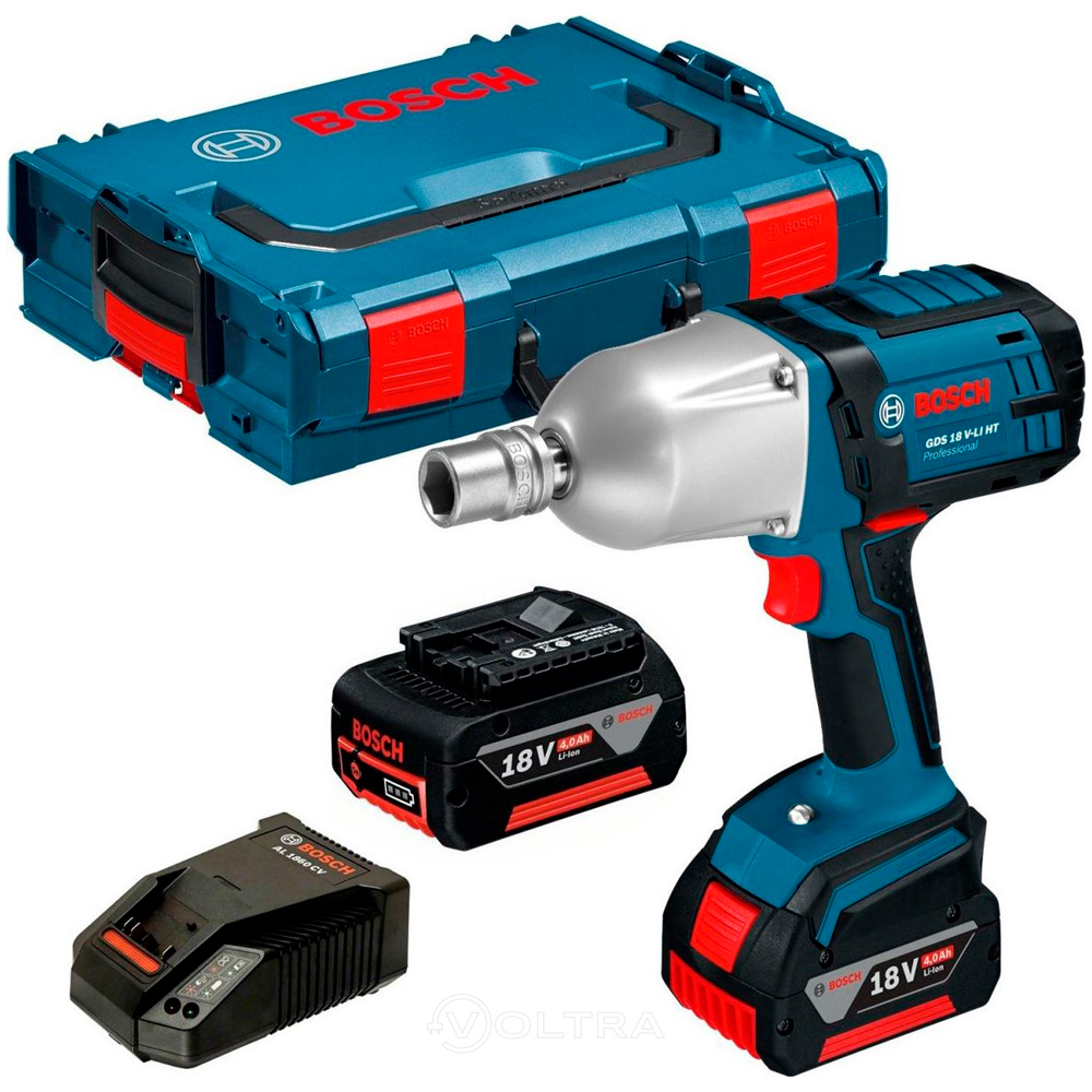 Surubelnite cu impact cu acumulator Bosch GDS 18V-LIHT 2x5.0Ah, 06019B130A  photo 3