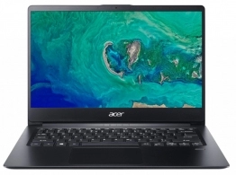 Laptop/Notebook Acer Swift 1 Obsidian Black (SF114-32-P60A), 8 GB, Linux, Negru