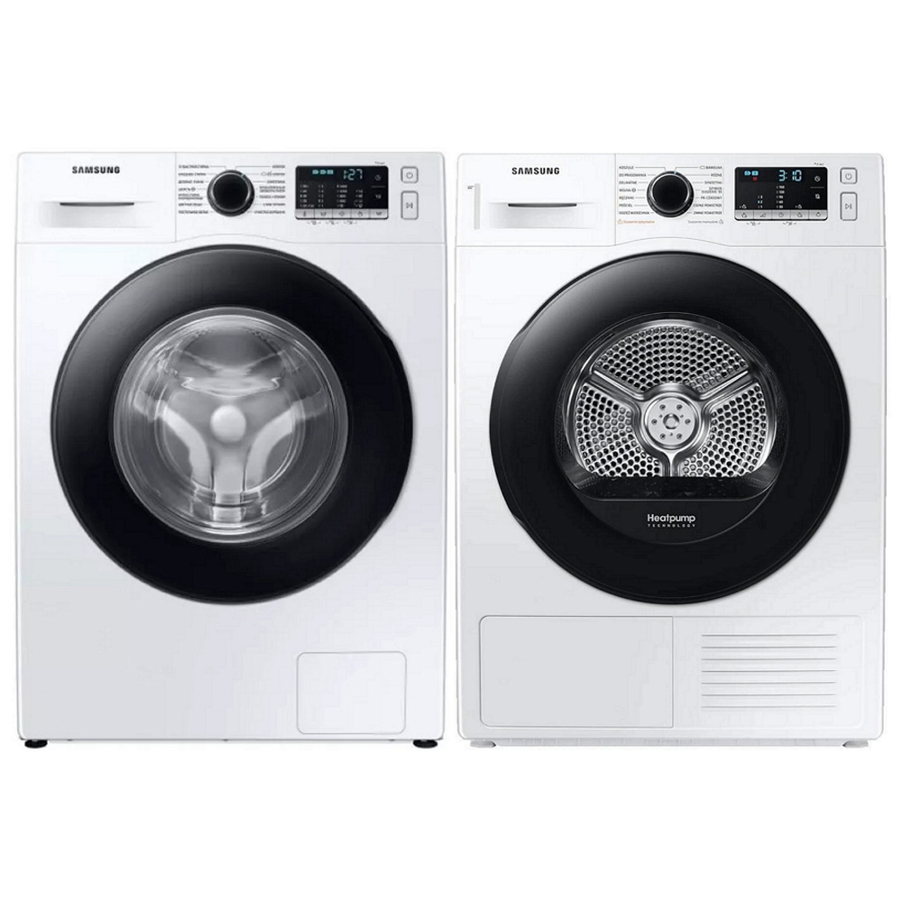 Set din doua dispozitive Samsung WW90TA047AE1LE+DV90TA020A photo 