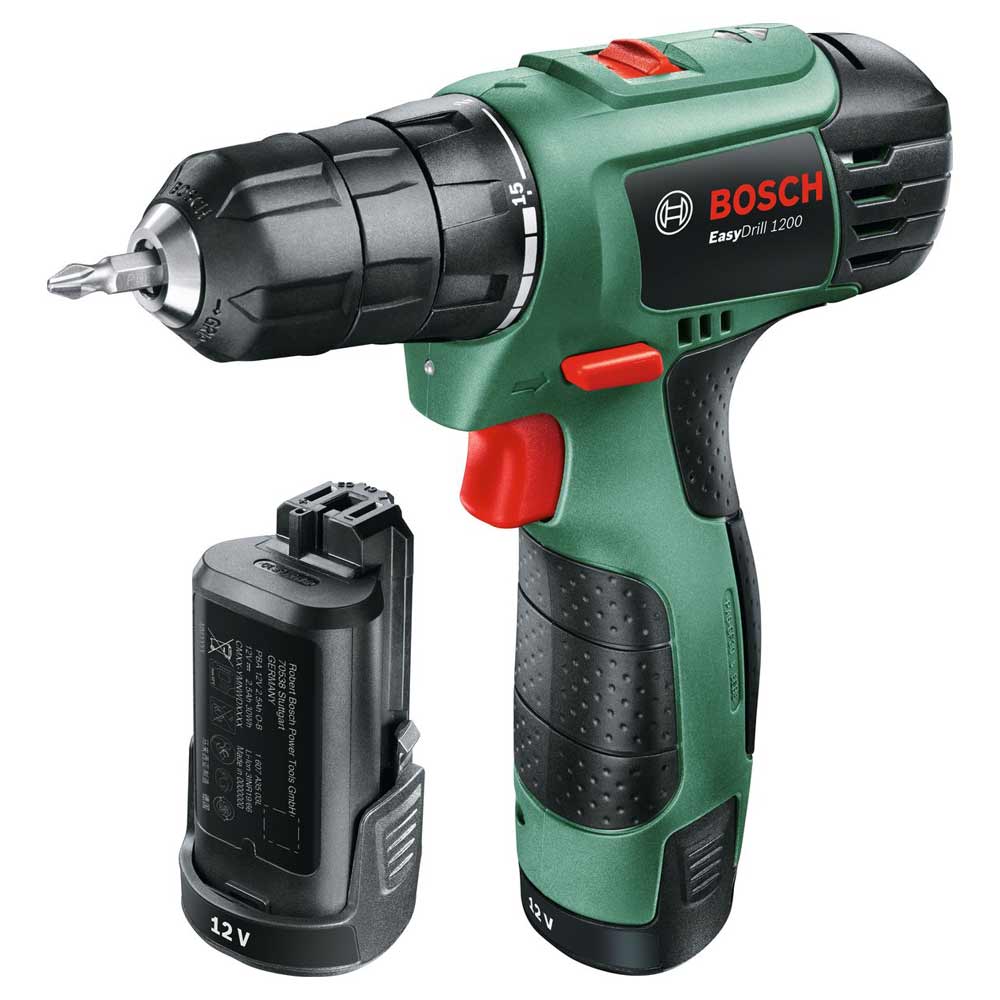 Surubelnita cu acumulator litiu-ion Bosch EasyDrill 1200 12V (2 accu), 06039A210B photo 2