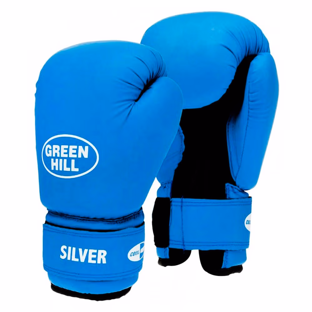 Перчатки для бокса Green Hill  SILVER  