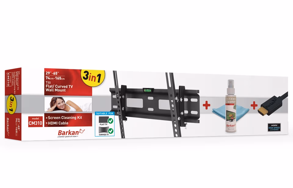 Кронштейн ТВ Barkan CM310B 