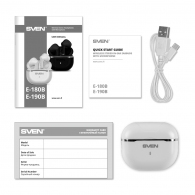 Casti Sven E190B White thumbnav 4