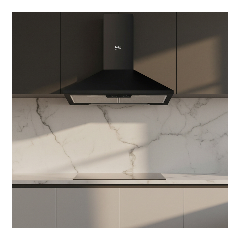 Hota Beko HCP61310B / Cupola / Pina la 18 m.p / Negru photo 7