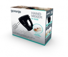Mixer Gorenje M450B, 450 W, 5 trepte viteza, Negru thumbnav 4
