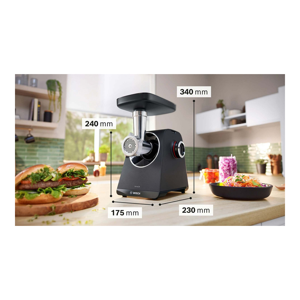 Мясорубка Bosch MFWS440B photo 10