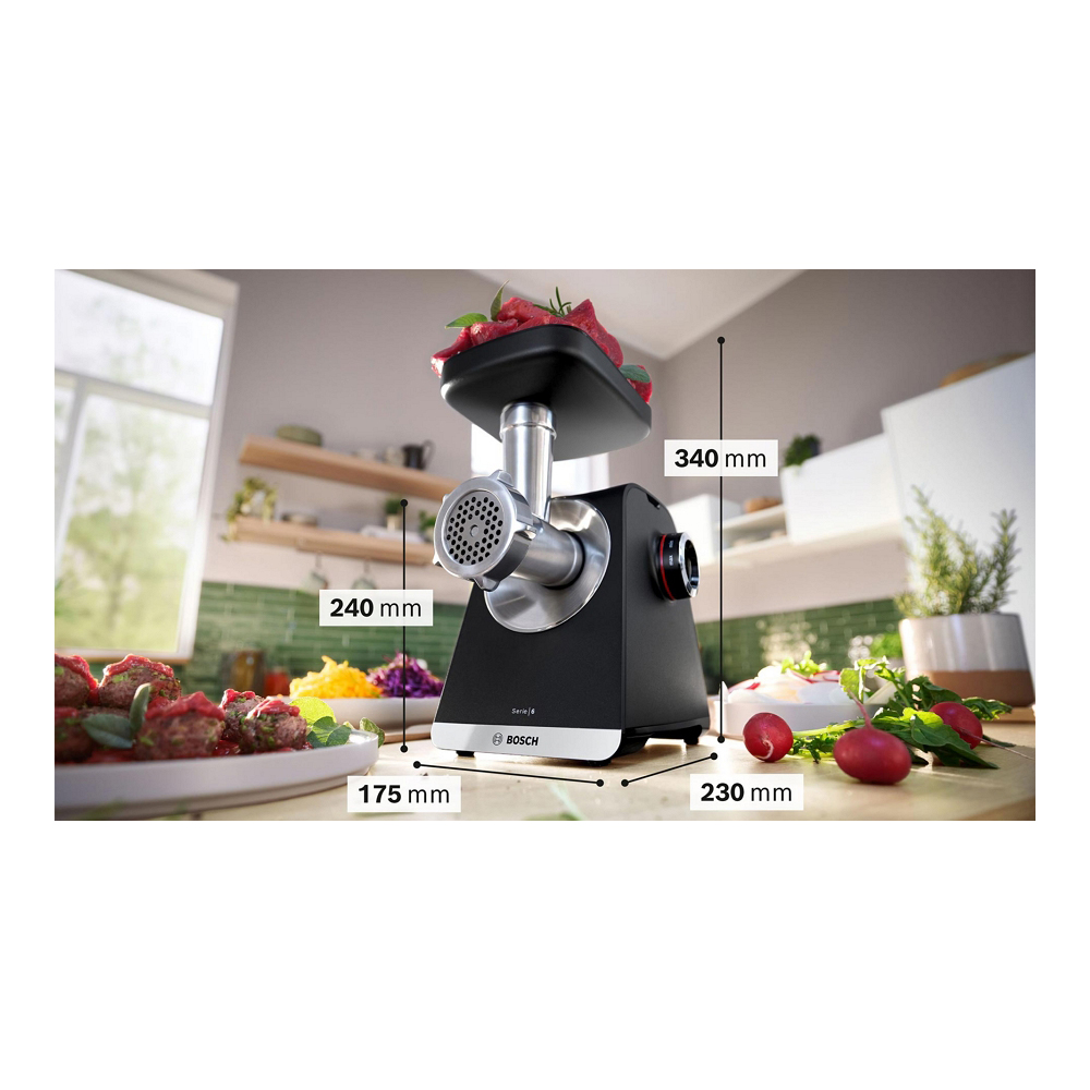 Мясорубка Bosch MFWS650B photo 2