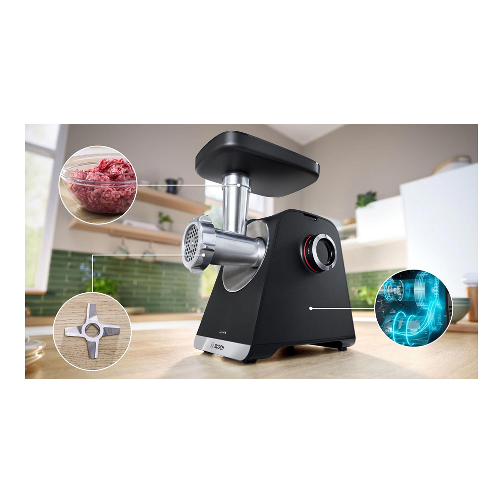 Мясорубка Bosch MFWS650B photo 3