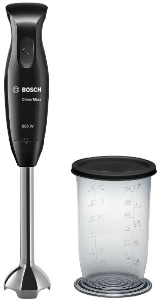 Блендер Bosch MSM2610B, 700 мл, 600 Вт, 1 скоростей, Черный photo 1 Блендер Bosch MSM2610B, 700 мл, 600 Вт, 1 скоростей, Черный photo 1