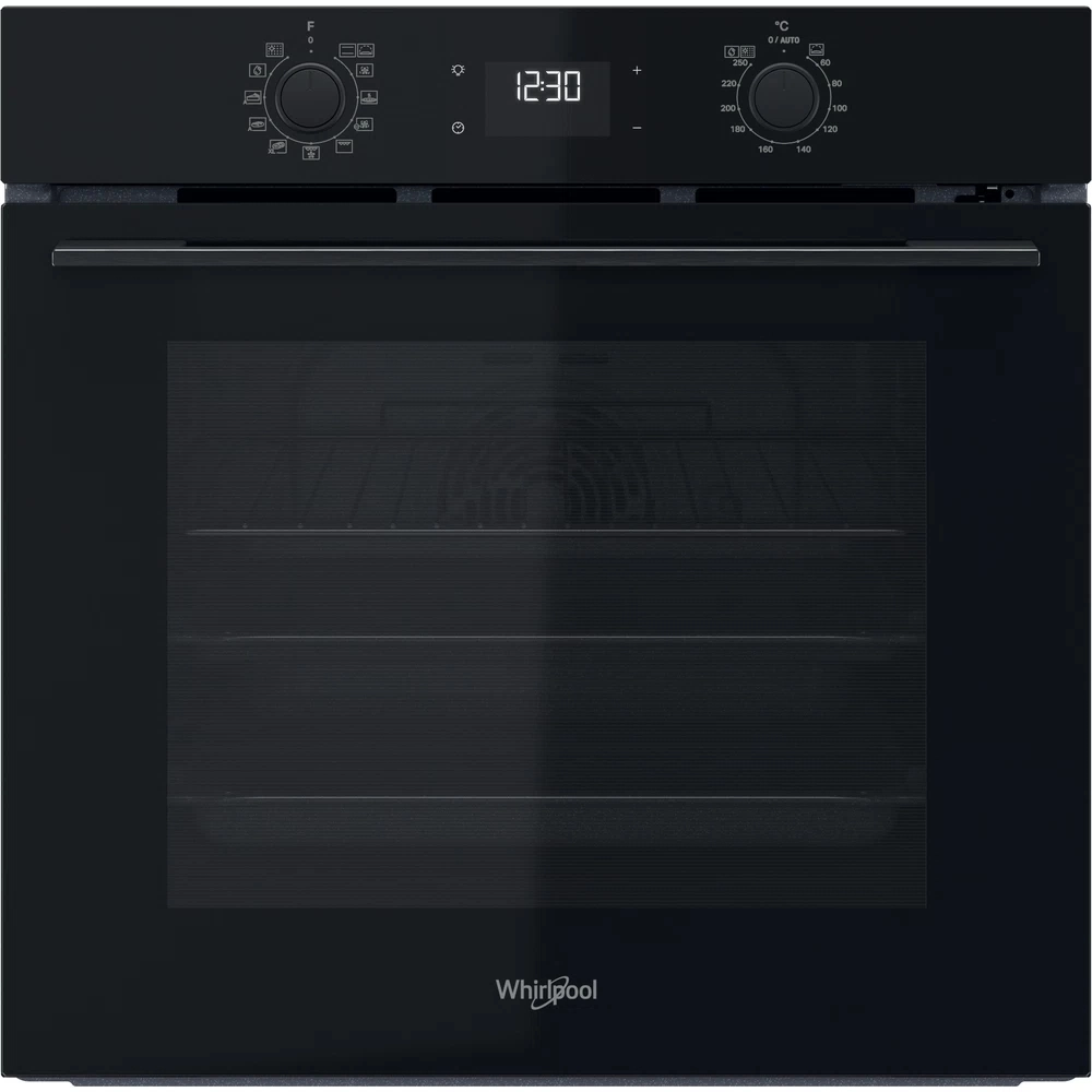 Cuptor electric incorporabil Whirlpool OMK58RU0B, 71 l, A+, Negru