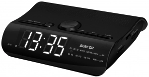 Radio cu ceas Sencor SRC 140 B