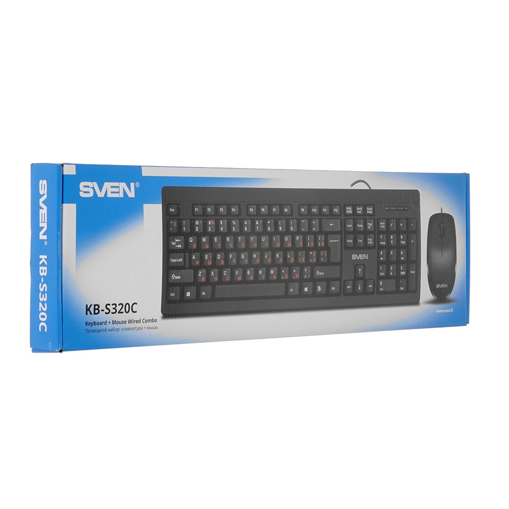 Tastatura + mouse cu fir Sven KB-S320C / Membrana photo 9