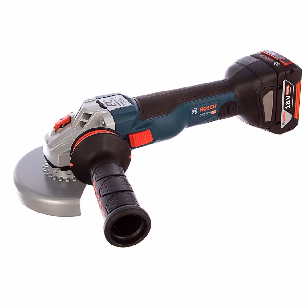 Угловая шлифмашина Bosch GWS 18V-10C 2x5.0Ah, 06019G310D