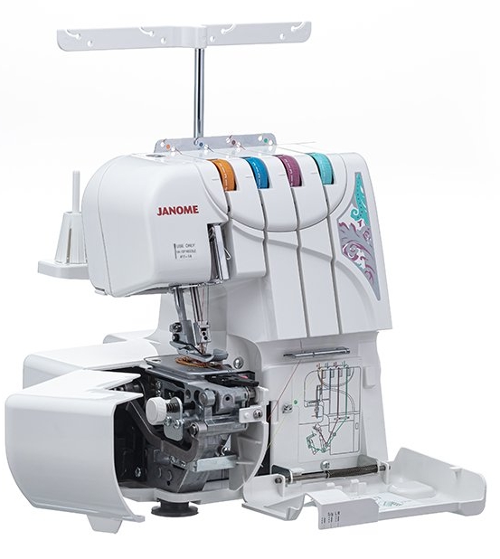Оверлок Janome HomeDecor1300D, 8 программ, Белый photo 5