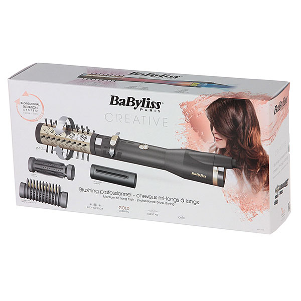 Uscator-perie Babyliss AS520E Gri 600 W photo 4