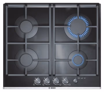 Встраиваемая  газовая панель Bosch PPP626M90E 