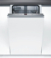 Посудомоечная машина встраиваемая Bosch SPV45IX00E, 9 комплектов, 5программы, 44.8 см, A+, Серебристый