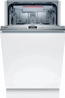 Посудомоечная машина встраиваемая Bosch SPV4XMX20E, 10 комплектов, 5программы, 44.8 см, F/A+, Серебристый