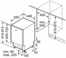 Mas. de spalat vase incorporabila Bosch SRV2IKX10E thumbnav 4