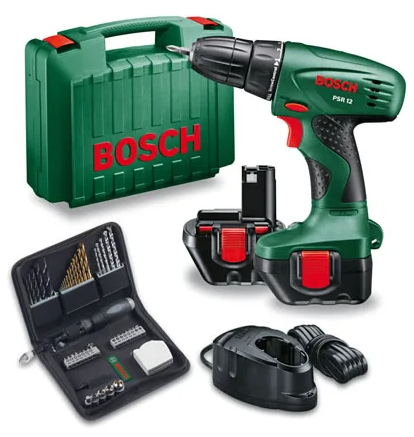 Аккумуляторный шуруповерт Bosch PSR 12, 060395550F photo 1
