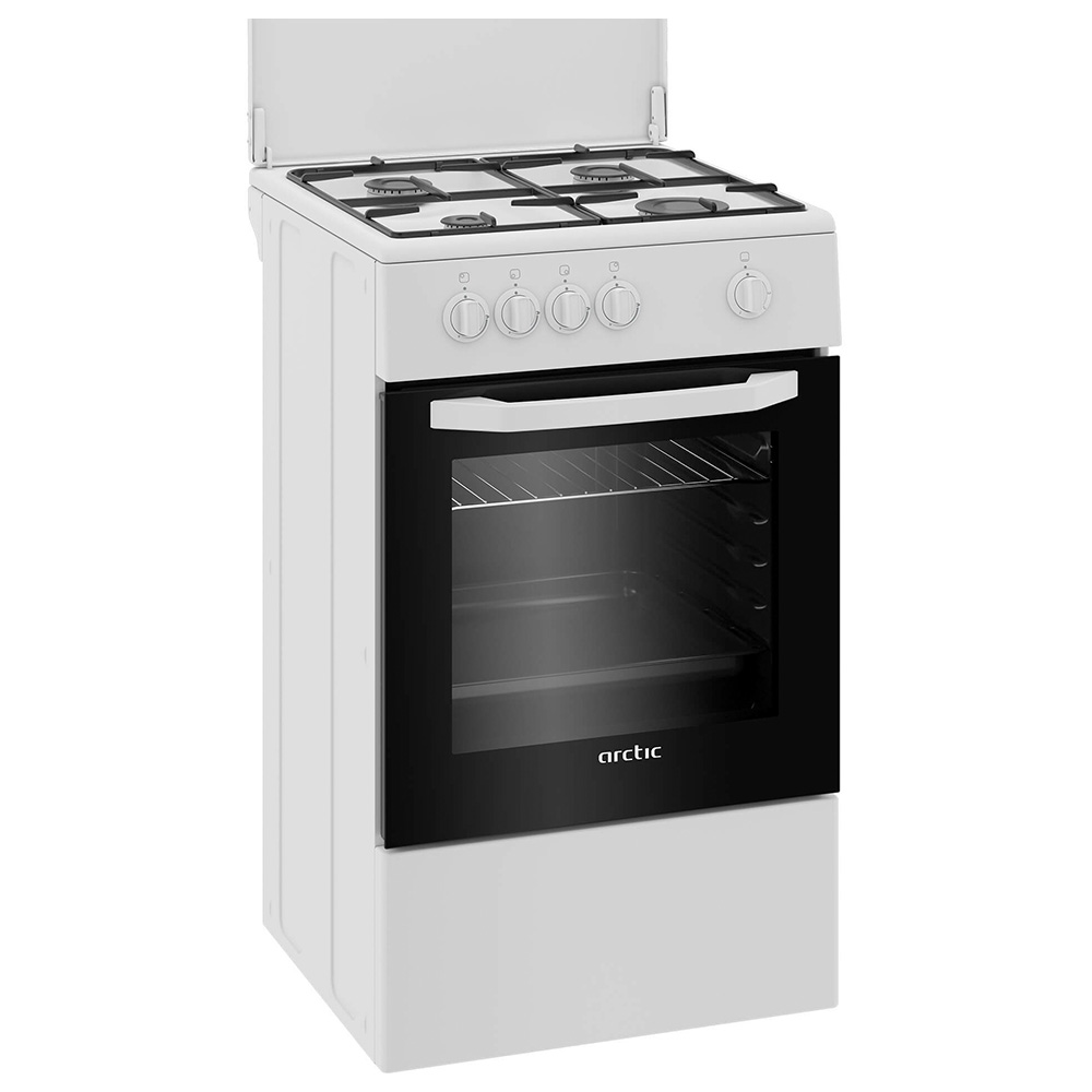 Aragaz pe gaz Arctic AGM5500F / 4 arzatoare / 50 cm / Alb photo 6
