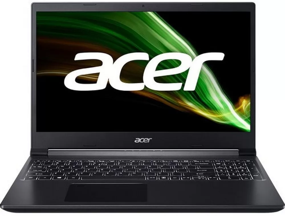 Ноутбук Acer Aspire 7, NHQE5EX00F, 16 ГБ, FreeDOS, Черный