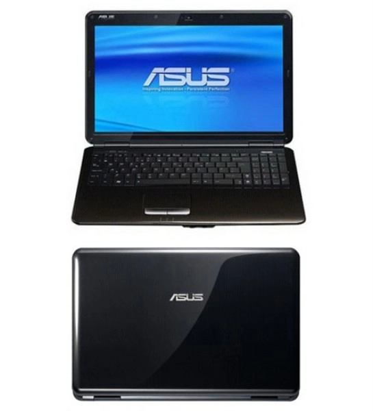 Laptop Asus K51AC, Turion 64 X2, 2 GB GB, DOS, Negru
