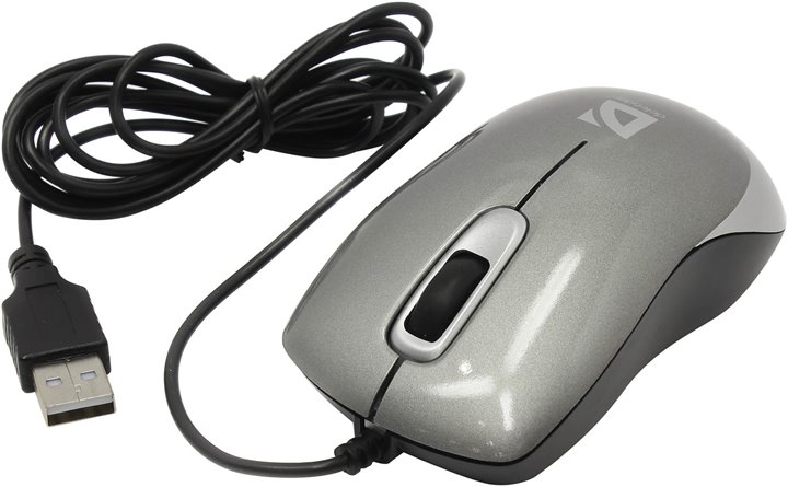 Mouse Defender Orion 300G Gri / Optic / Gri photo 3