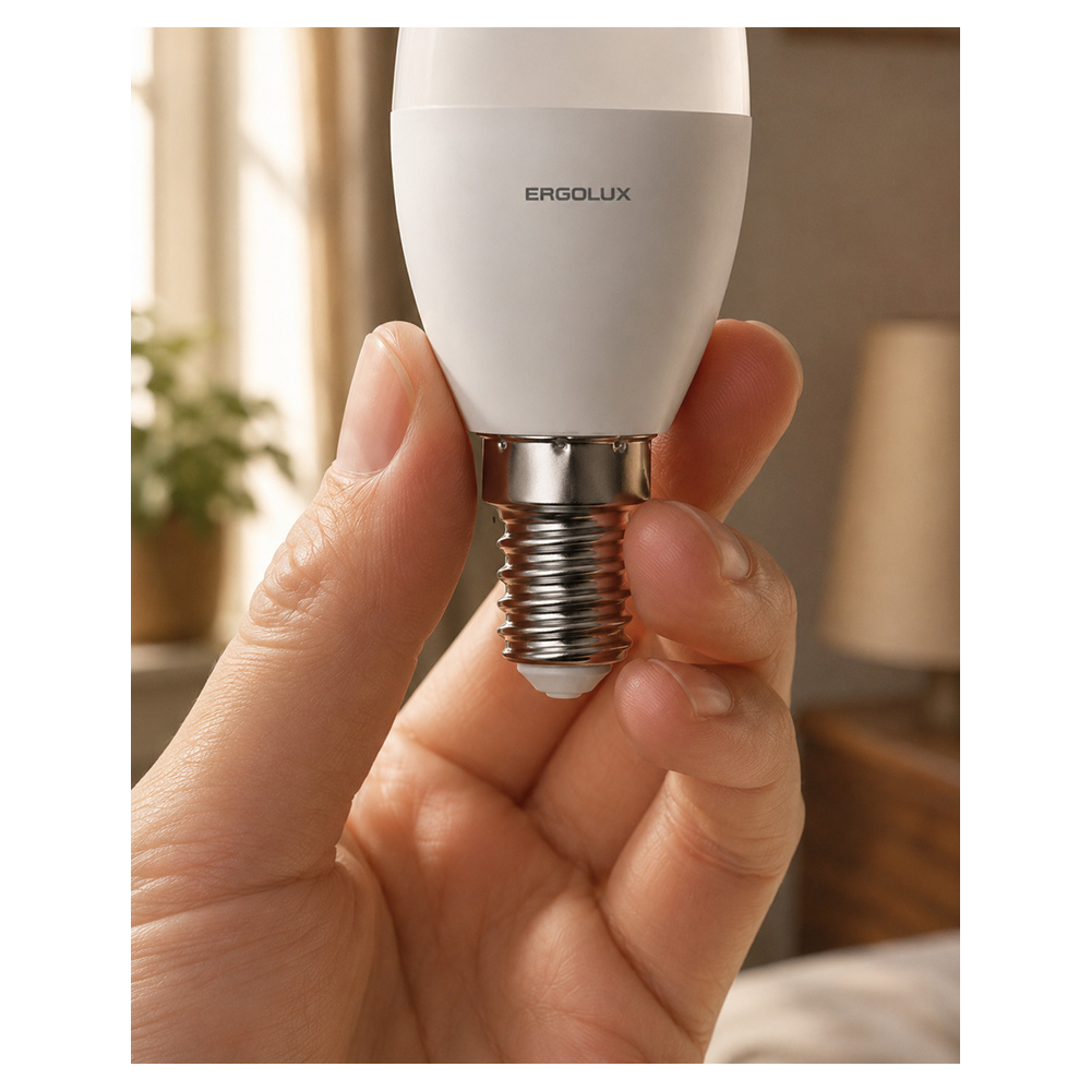 Bec LED Ergolux LED-C35-11W-E14-4K photo 6