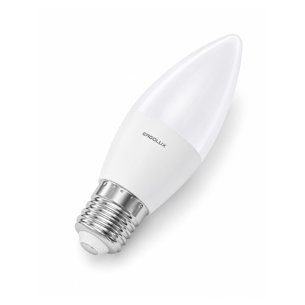 Bec LED Ergolux LED-C35-11W-E27-6K photo 2