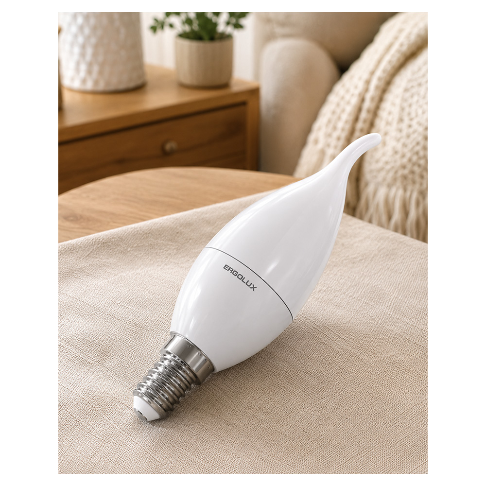 Bec LED Ergolux LED-CA35-7W-E14-4K photo 6